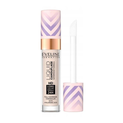 Eveline Cosmetics - Corrector líquido Liquid Camouflage - 01: Light Porcelain