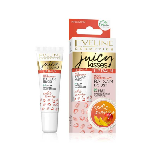 Eveline Cosmetics - Bálsamo labial Juicy Kisses - Exotic mango