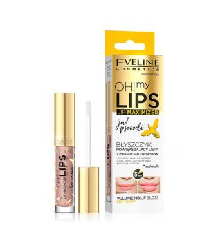 Eveline Cosmetics - Brillo de labios voluminizador Oh! My Lips - Bee venom