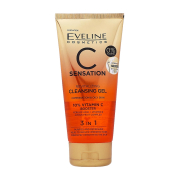 Eveline Cosmetics - Gel limpiador facial revitalizante C Sensation - Pieles mixtas y grasas