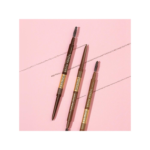 Eveline Cosmetics - Lápiz para cejas Micro Precise - 02: Soft Brown