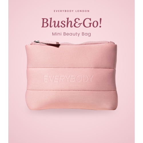 Everybody London - *Beauty to Go* - Mini neceser - Blush&Go!