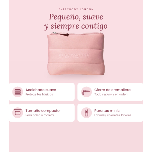 Everybody London - *Beauty to Go* - Mini neceser - Blush&Go!