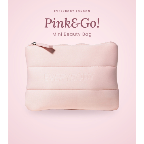 Everybody London - *Beauty to Go* - Mini neceser - Pink&Go!