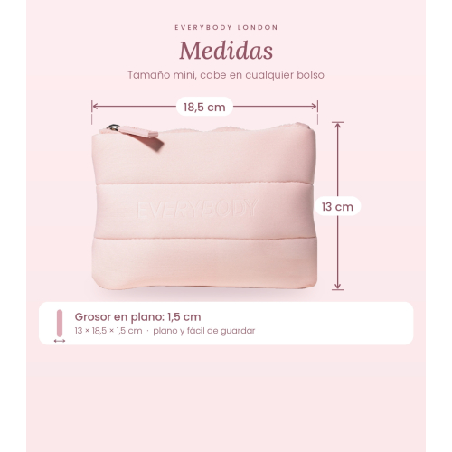 Everybody London - *Beauty to Go* - Mini neceser - Pink&Go!