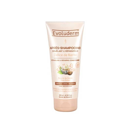 Evoluderm - Acondicionador reparador Délice de Karité 200ml - Cabellos largos y delicados