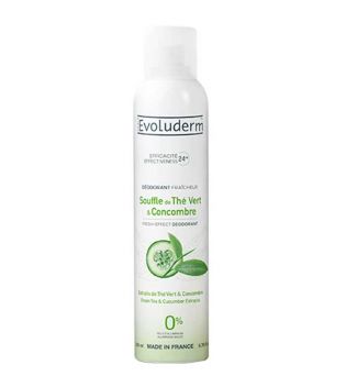 Evoluderm - Desodorante refrescante - Souffle de Thé vert & Concombre