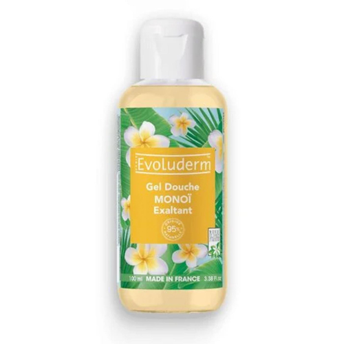 Evoluderm - Gel de ducha estimulante - Monoï a la Folie - 100ml