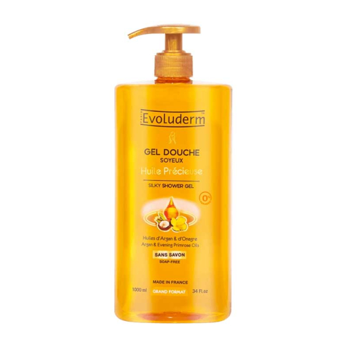 Evoluderm - Gel de ducha sedoso - Huile Précieuse - 1000ml