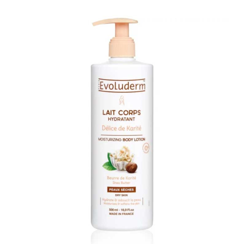 Evoluderm - Leche corporal hidratante - Délice de Karité - 500ml