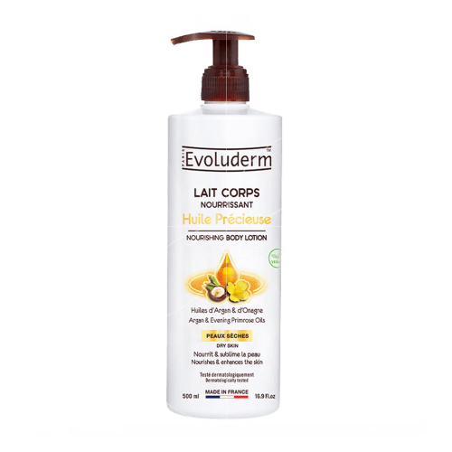 Evoluderm - Leche corporal nutritiva - Huile Précieuse - 500ml