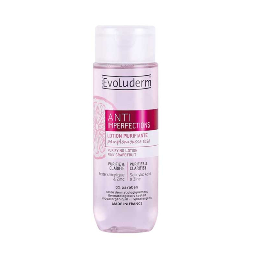 Evoluderm - Loción purificante Anti-imperfections - Pieles mixtas a grasas - 250ml