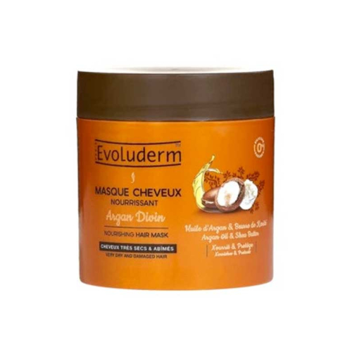 Evoluderm - Mascarilla capilar nutritiva Argan Divin - 500ml