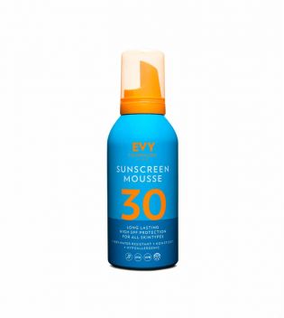 Evy Technology - Protector solar Sunscreen Mousse SPF 30 100ml