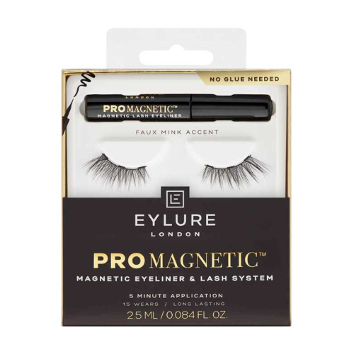 Eylure - Pestañas postizas magnéticas con eyeliner Pro Magnetic - Faux Mink Accent
