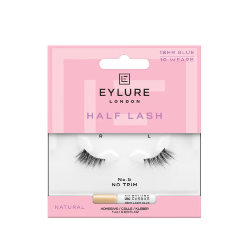 Eylure - Pestañas postizas Half Lash Natural - 5