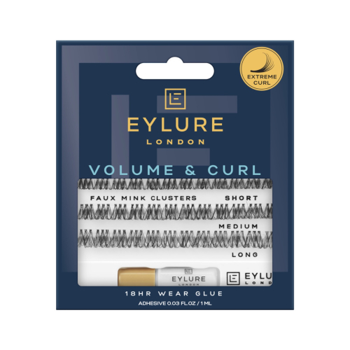 Eylure - Pestañas postizas individuales Volume & Curl