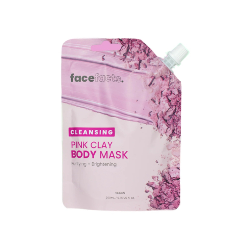 Face Facts - Mascarilla corporal limpiadora - Arcilla rosa