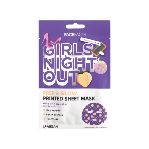 Face Facts - Mascarilla facial luminosa Girls Night Out
