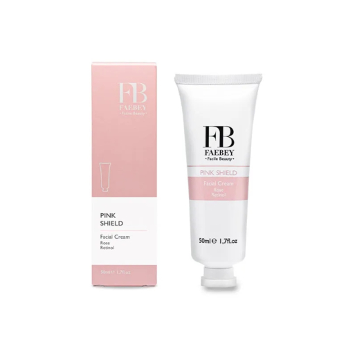Faebey - Crema facial hidratante y antioxidante Pink Shield