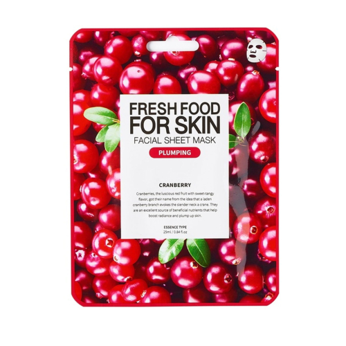Farm Skin - Mascarilla facial Fresh Food For Skin - Arándano rojo