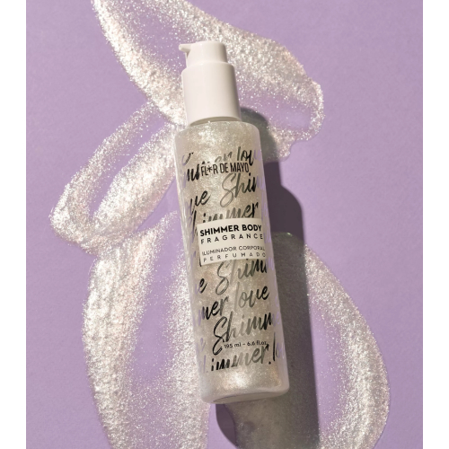Flor de Mayo - Iluminador corporal perfumado Shimmer Body - Silver