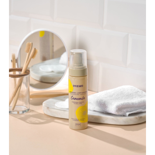 Flor de Mayo - Mousse limpiadora facial Sublime Camomila