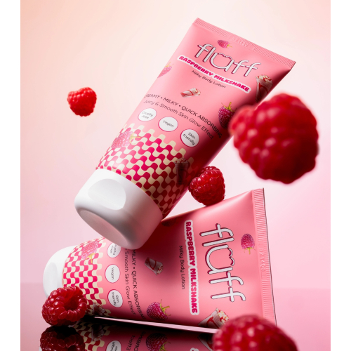 Fluff - Bálsamo corporal - Raspberry Milkshake