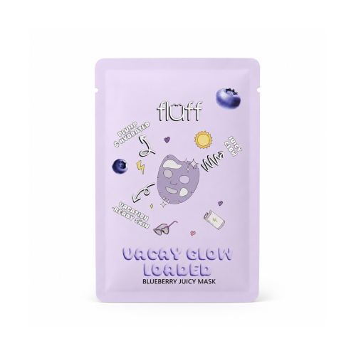 Fluff - *Blend & Scent* - Mascarilla facial - Blueberry Juicy