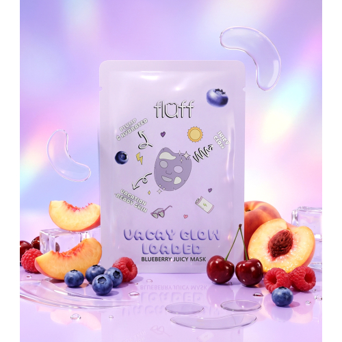 Fluff - *Blend & Scent* - Mascarilla facial - Blueberry Juicy