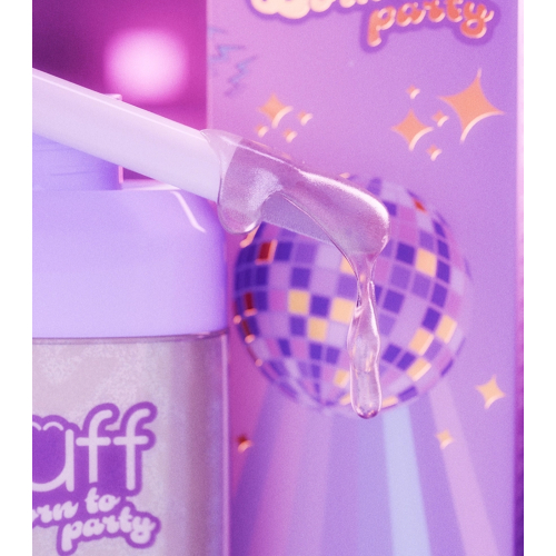 Fluff - *Born to Party* - Brillo de labios con purpurina