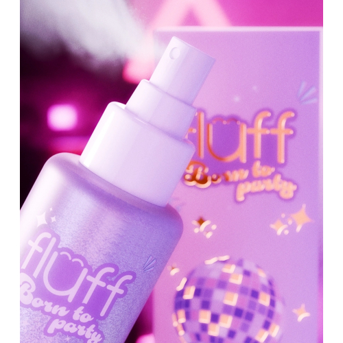 Fluff - *Born to Party* - Bruma corporal y capilar con purpurina