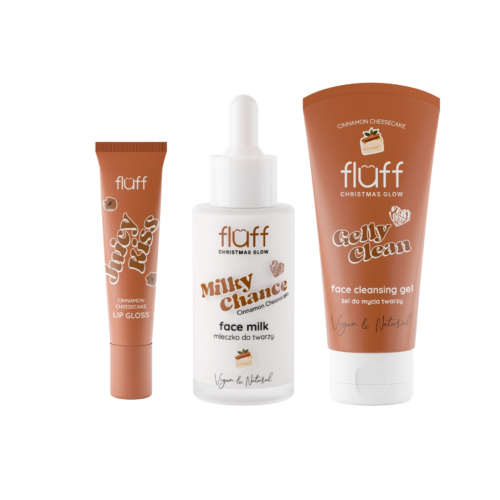 Fluff - *Christmas Glow* - Set de cuidado corporal - Cinnamon Cheesecake