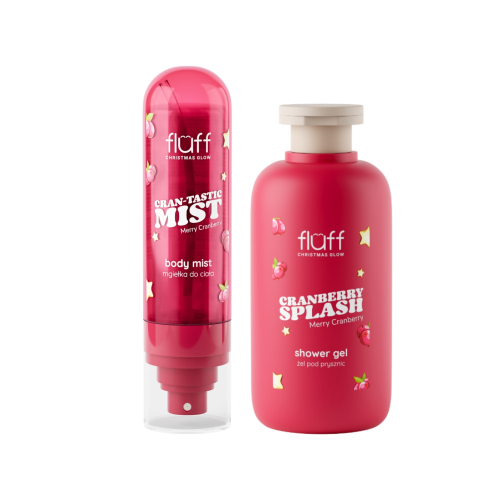 Fluff - *Christmas Glow* - Set de cuidado corporal - Merry Cranberry