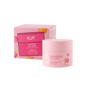 Fluff - Crema facial hidratante - Frambuesa y almendra