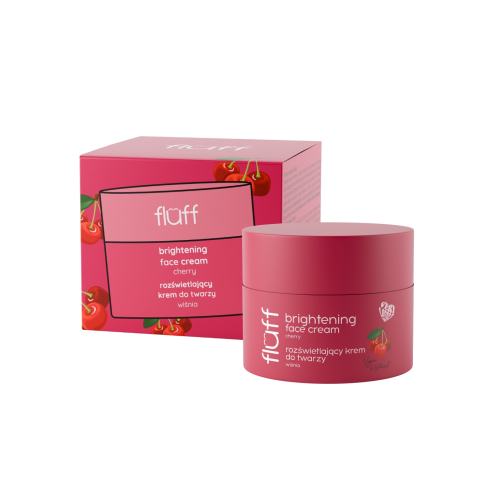 Fluff - Crema facial iluminadora - Cereza