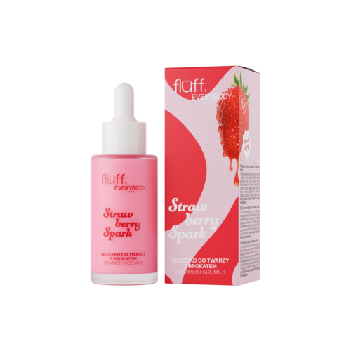 Fluff - *Everybody London x Fluff* - Leche facial con purpurina Strawberry Spark