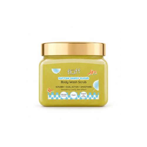 Fluff - Exfoliante corporal - Cotton Candy Cloud
