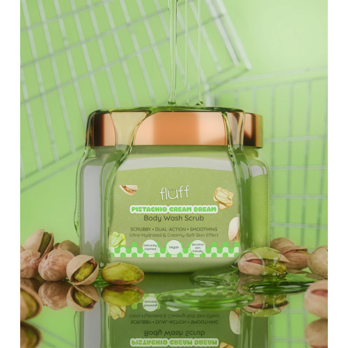 Fluff - Exfoliante corporal - Pistachio Cream Dream