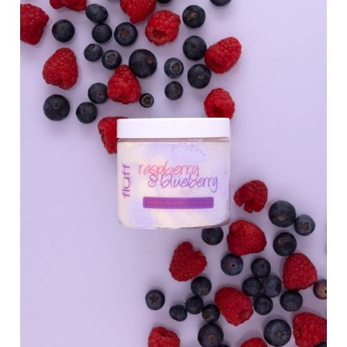 Fluff - Exfoliante corporal - Raspberry & Blueberry