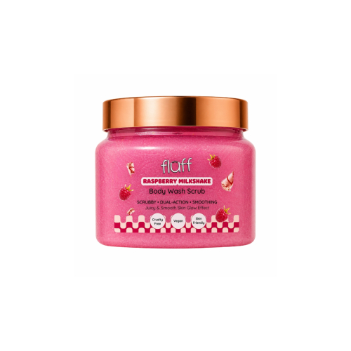 Fluff - Exfoliante corporal - Raspberry Milkshake