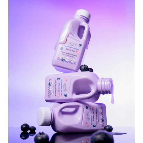 Fluff - Gel de ducha suave - Blueberry Mochi