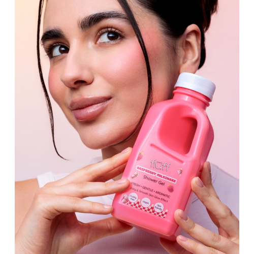 Fluff - Gel de ducha suave - Raspberry Milkshake