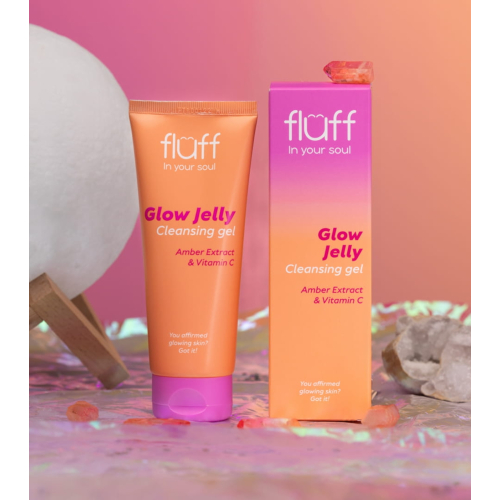 Fluff - *In Your Soul* - Gel limpiador facial con vitamina C Glow Jelly