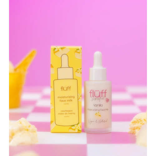Fluff - Leche facial hidratante - Vainilla
