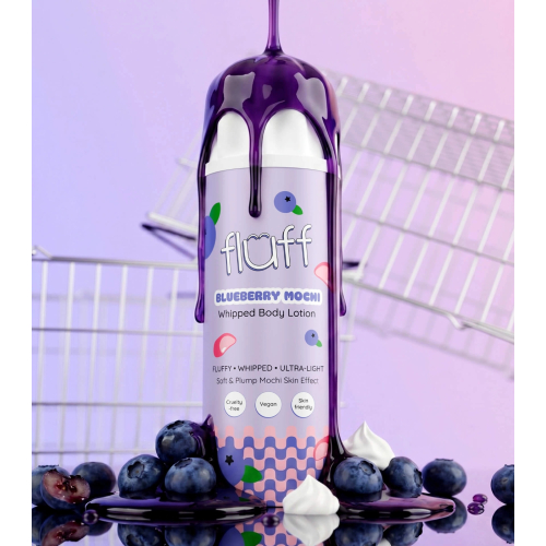 Fluff - Loción corporal cremosa - Blueberry Mochi