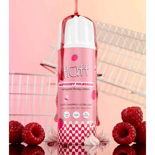 Fluff - Loción corporal cremosa - Raspberry Milkshake