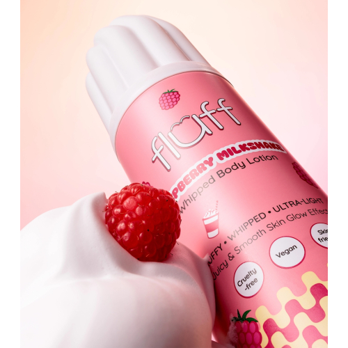 Fluff - Loción corporal cremosa - Raspberry Milkshake