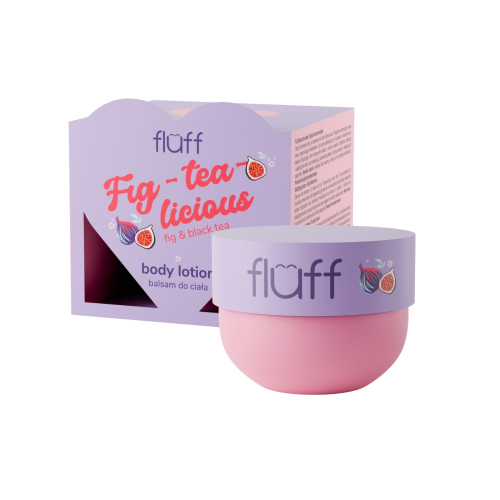 Fluff - Loción corporal Fig-Tea-Licious - Hígo y té negro