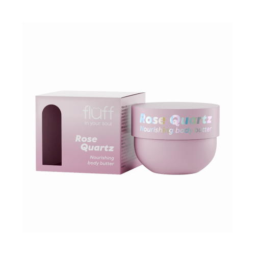 Fluff - *In Your Soul* - Manteca corporal nutritiva con extracto de cuarzo rosa